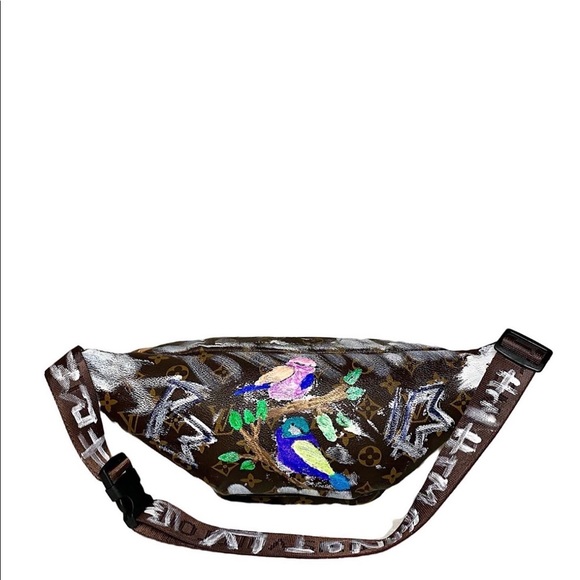 NOT LV! but Real HRM!  graffiti art by designer HRM street style meets luxury - Picture 2 of 2